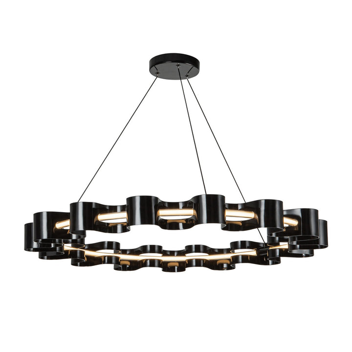Kuzco Canada - CH18035-GBK - LED Chandelier - Nami - Glossy Black