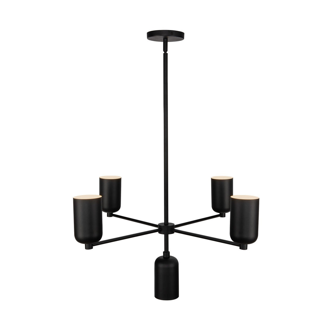 Kuzco Canada - CH57731-BK - Five Light Chandelier - Nola - Black