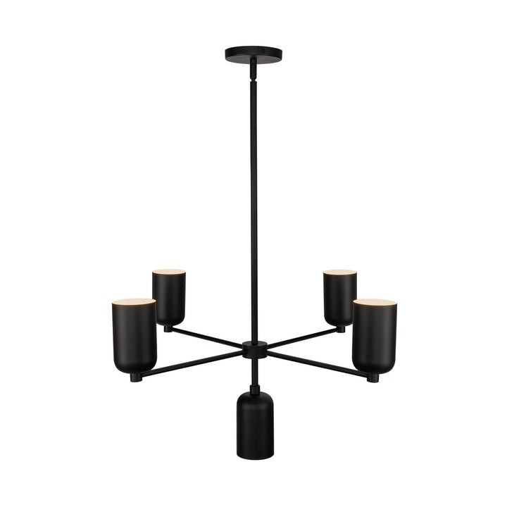 Kuzco Canada - CH57731-BK - Five Light Chandelier - Nola - Black