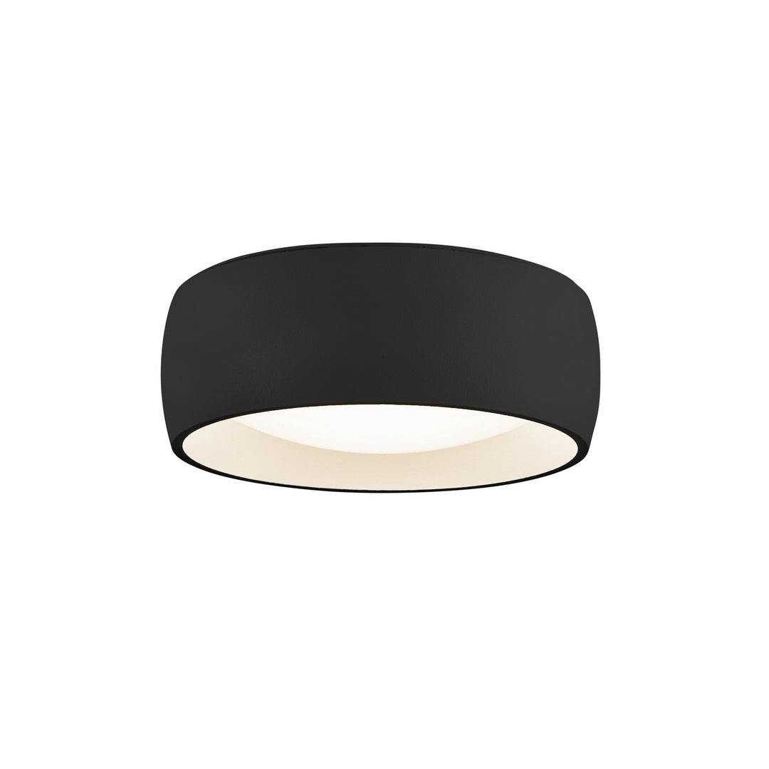 Savile LED Flush Mount in Black - available from The Lighting Shoppe, trusted by Canadian homeowners