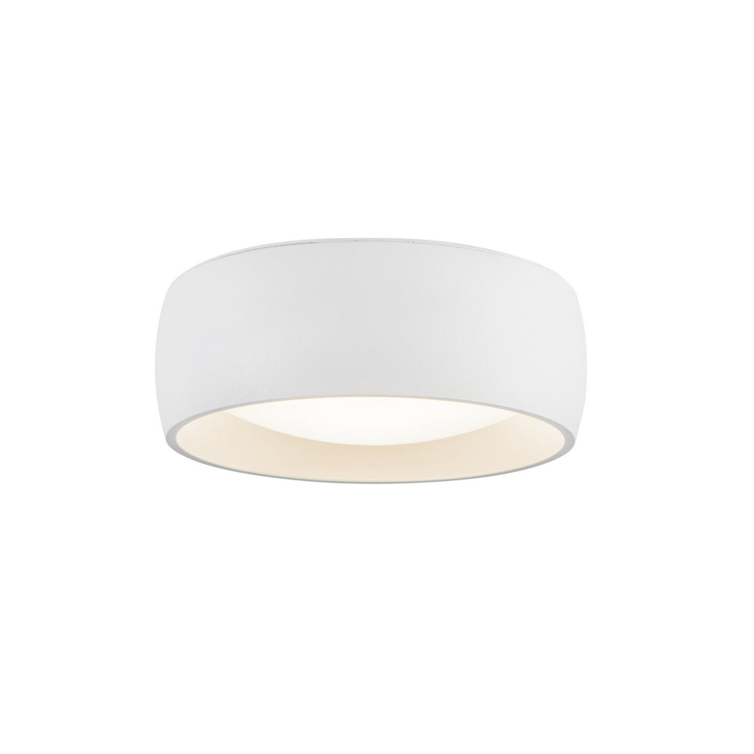 Savile LED Flush Mount in White - available from The Lighting Shoppe, trusted by Canadian homeowners