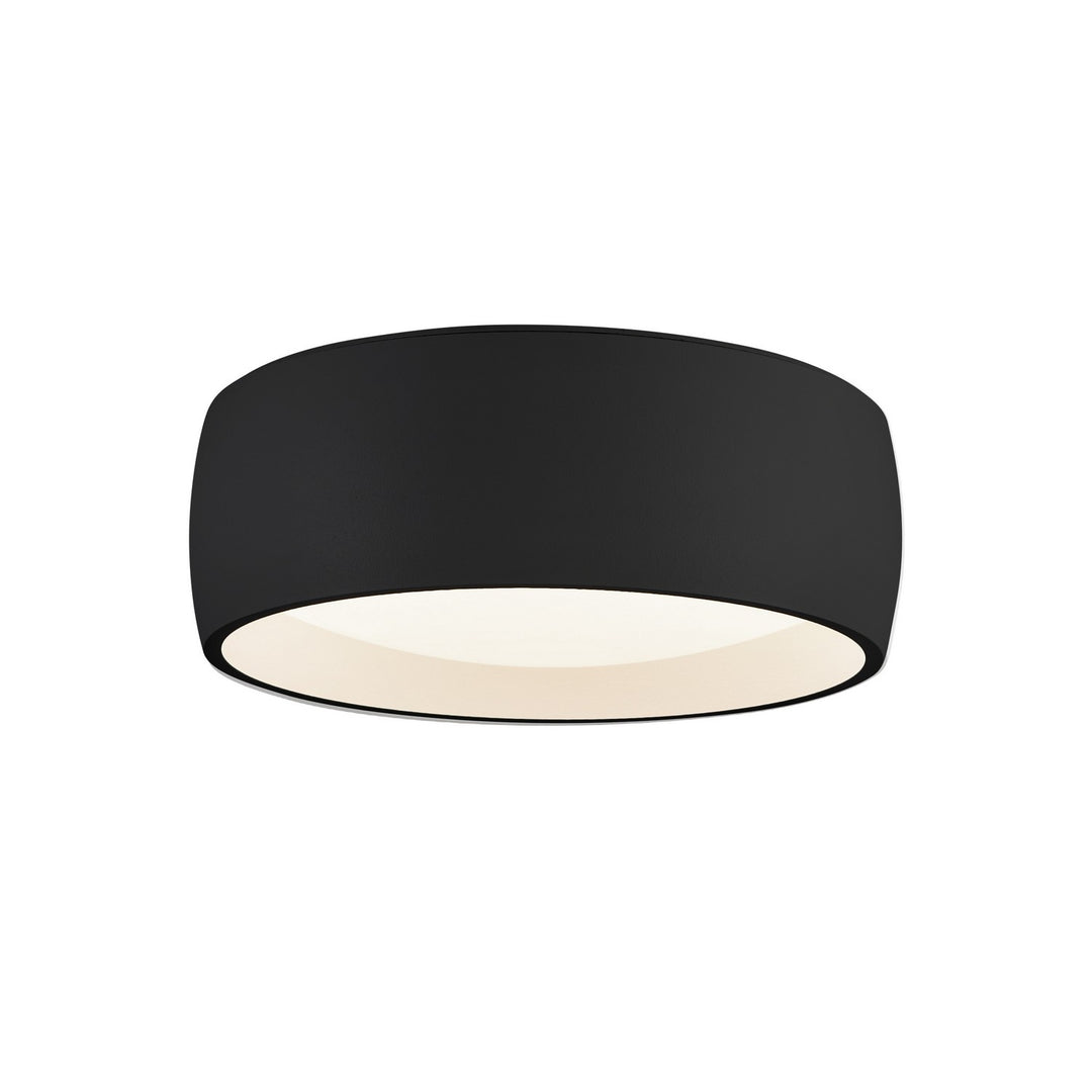 Savile LED Flush Mount in Black - available from The Lighting Shoppe, trusted by Canadian homeowners