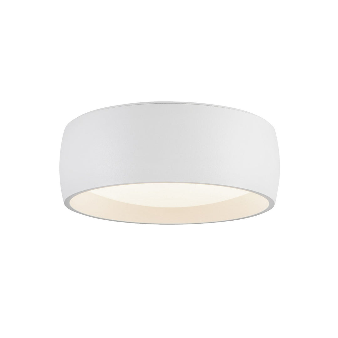 Savile LED Flush Mount in White - available from The Lighting Shoppe, trusted by Canadian homeowners