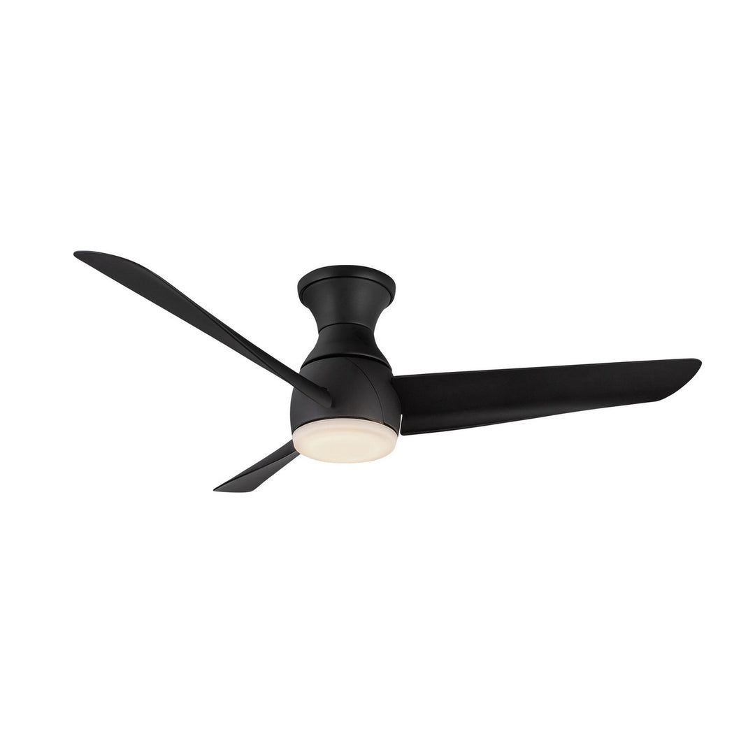 Thalia 54"Hugger Fan in Matte Black - available from The Lighting Shoppe, trusted by Canadian homeowners