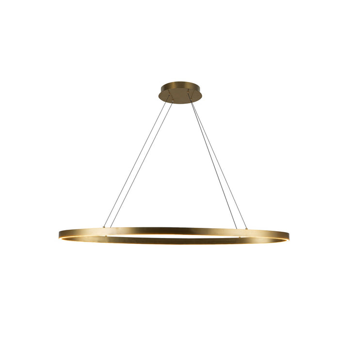 Kuzco Canada - LP79140-BG - LED Linear Pendant - Ovale - Brushed Gold