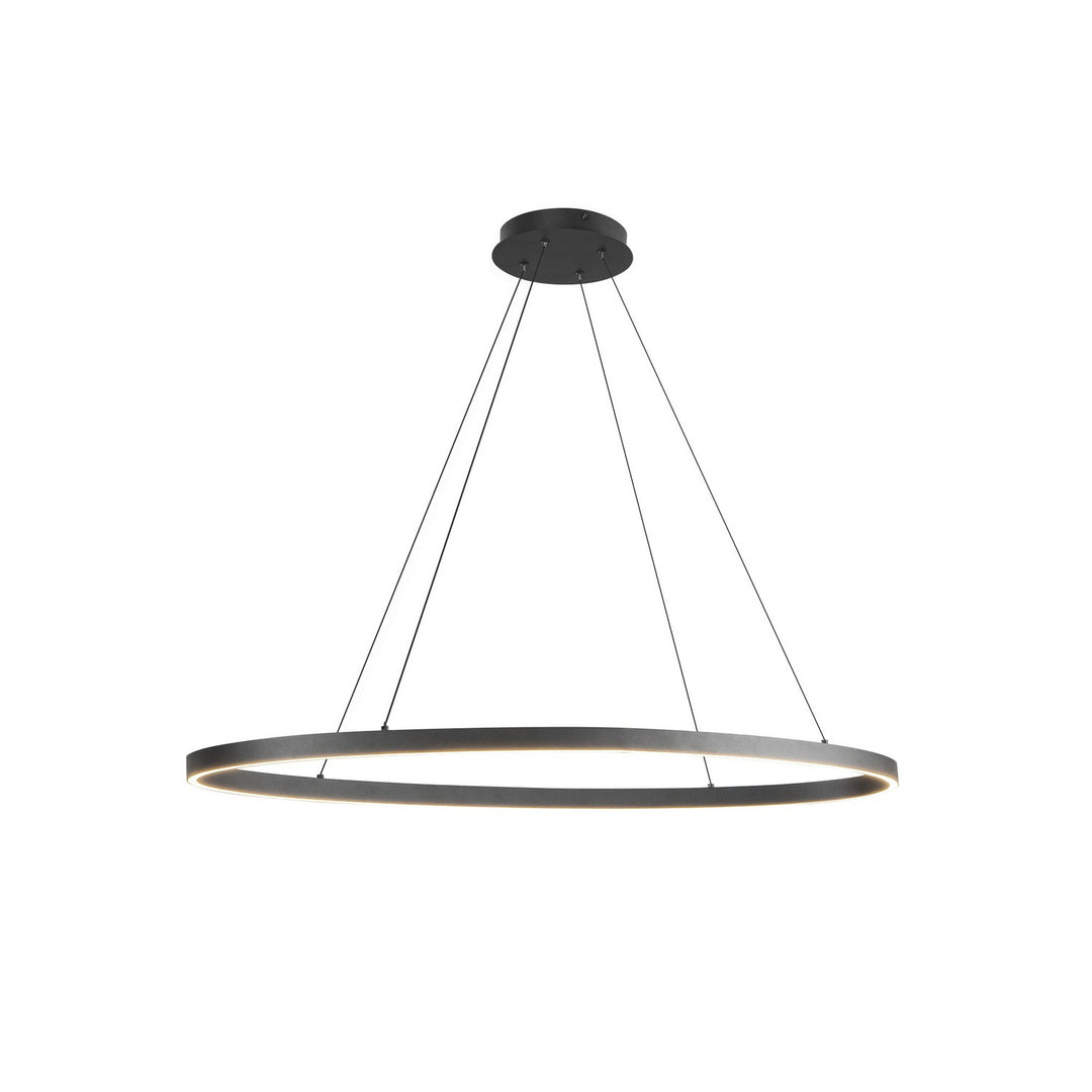 Kuzco Canada - LP79140-BK - LED Linear Pendant - Ovale - Black
