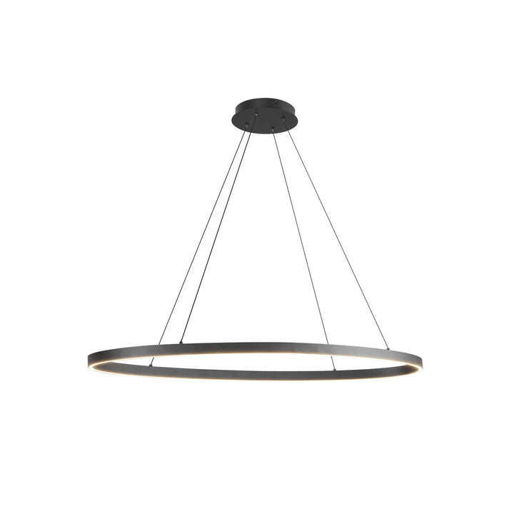 Kuzco Canada - LP79140-BK - LED Linear Pendant - Ovale - Black