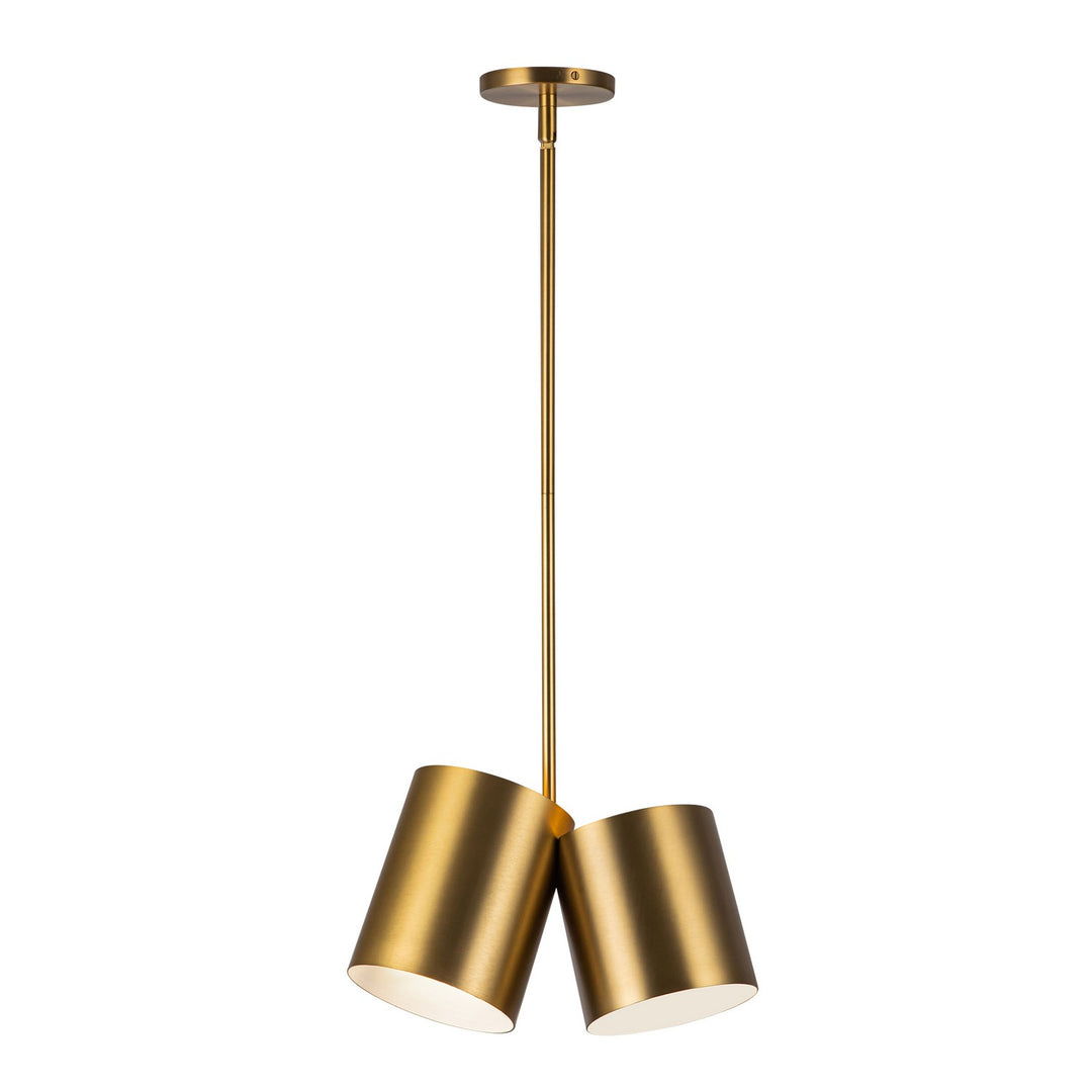 Kuzco Canada - PD58814-BG - Two Light Pendant - Keiko - Brushed Gold