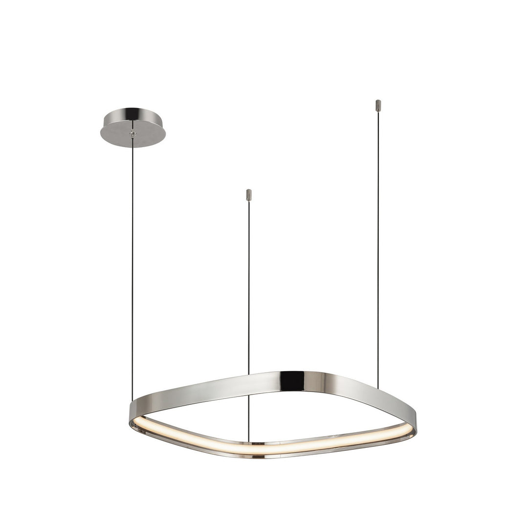 Yukon LED Pendant in Polished Nickel - available from The Lighting Shoppe, trusted by Canadian homeowners