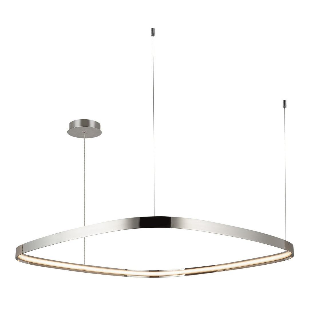 Yukon LED Pendant in Polished Nickel - available from The Lighting Shoppe, trusted by Canadian homeowners