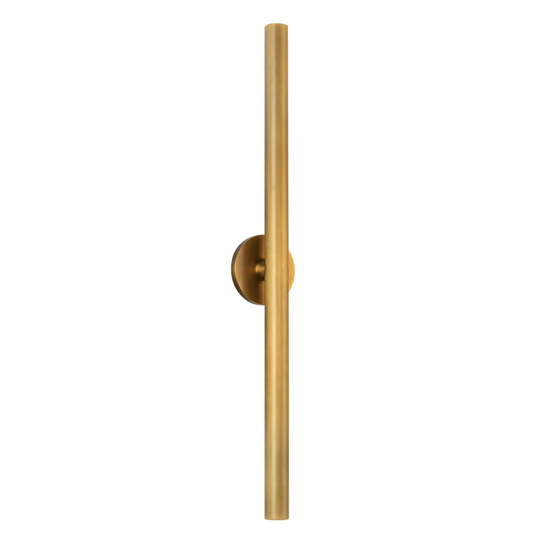 Mason LED Wall Sconce in Vintage Brass - available from The Lighting Shoppe, trusted by Canadian homeowners
