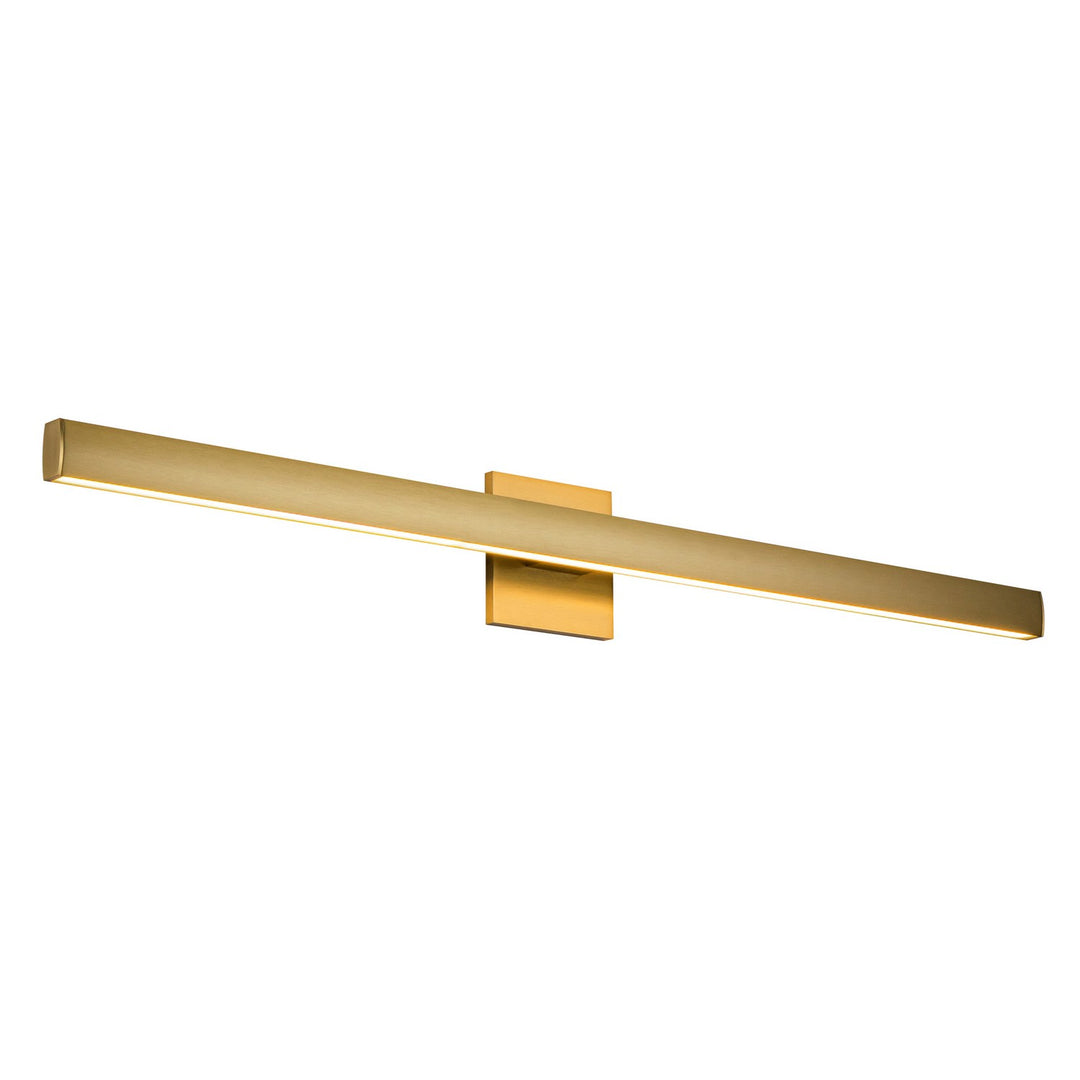 Vera LED Vanity in Brushed Gold - available from The Lighting Shoppe, trusted by Canadian homeowners