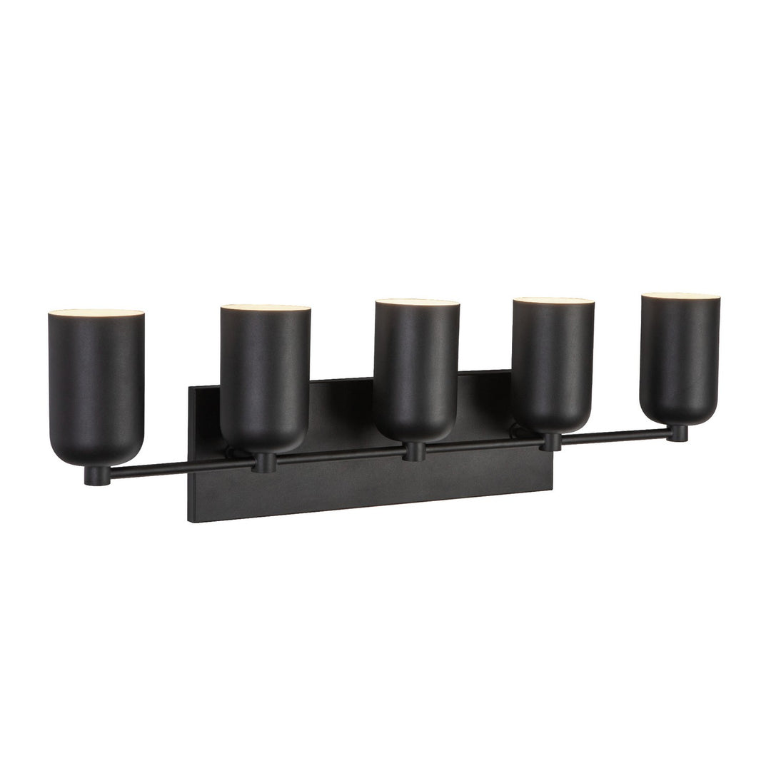 Kuzco Canada - VL57732-BK - Five Light Vanity - Nola - Black