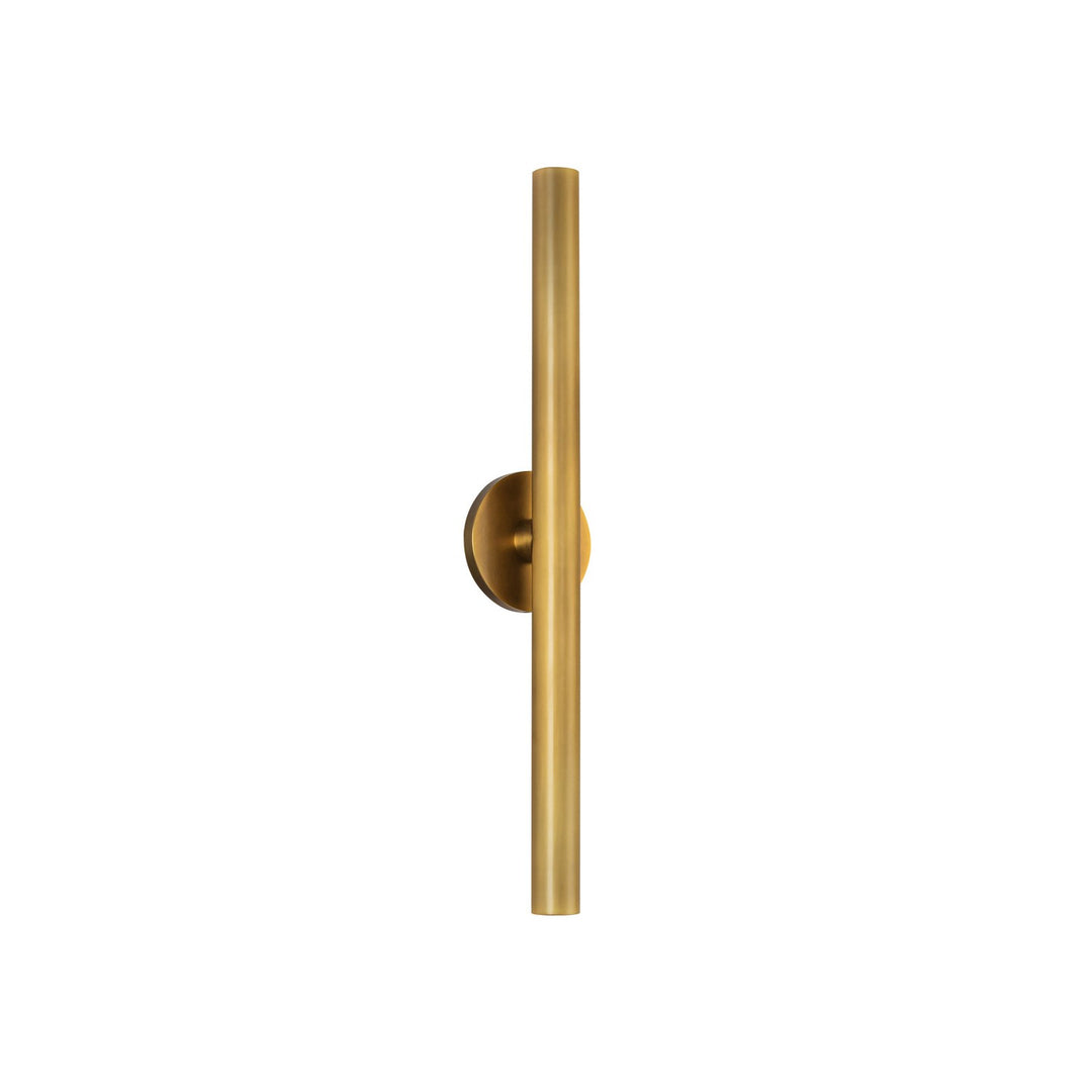Mason LED Wall Sconce in Vintage Brass - available from The Lighting Shoppe, trusted by Canadian homeowners