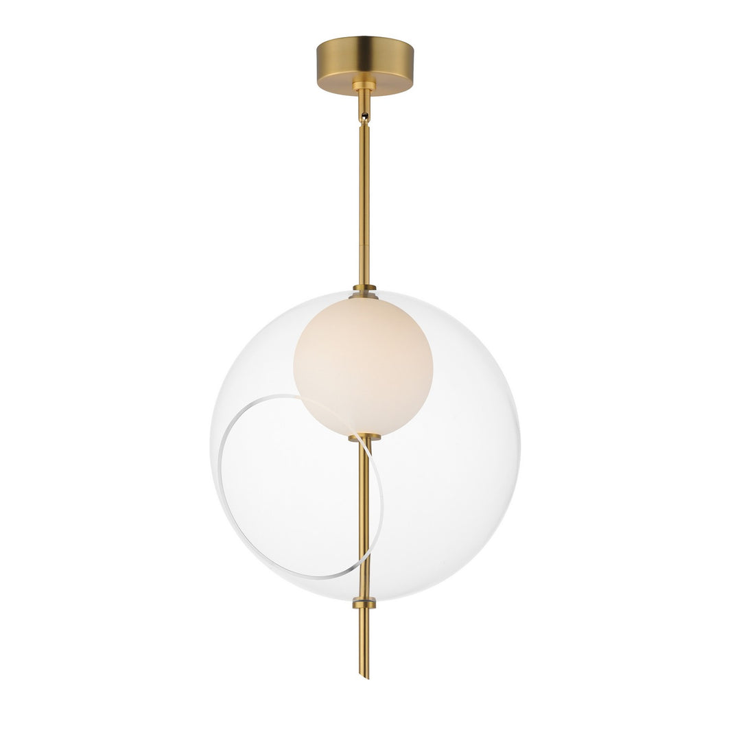 ET2 - E11093-10NAB - LED Pendant - Martini - Natural Aged Brass