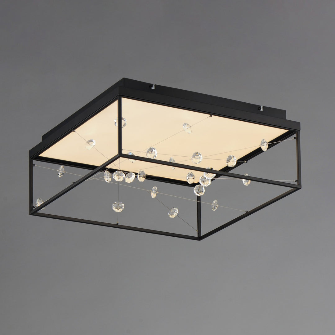 ET2 - E21250-20BK - LED Flush Mount - Entanglement - Black