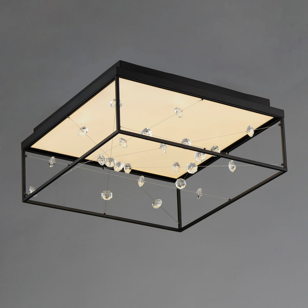 ET2 - E21250-20BK - LED Flush Mount - Entanglement - Black