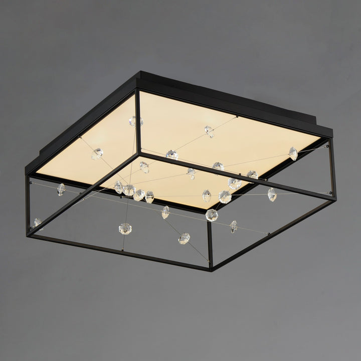 ET2 - E21250-20BK - LED Flush Mount - Entanglement - Black
