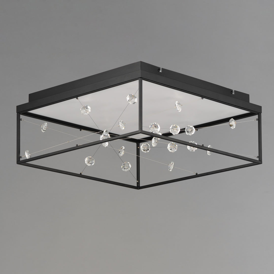 ET2 - E21250-20BK - LED Flush Mount - Entanglement - Black