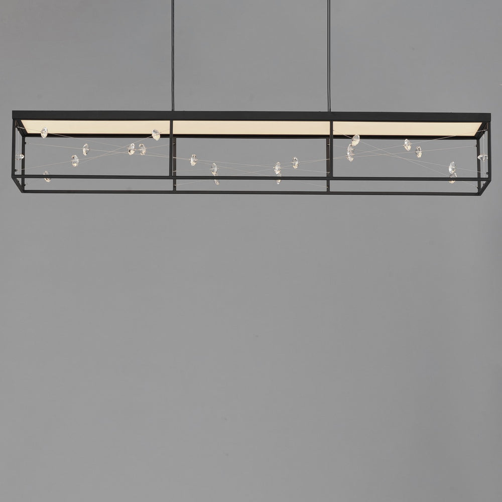 ET2 - E21256-20BK - LED Linear Pendant - Entanglement - Black