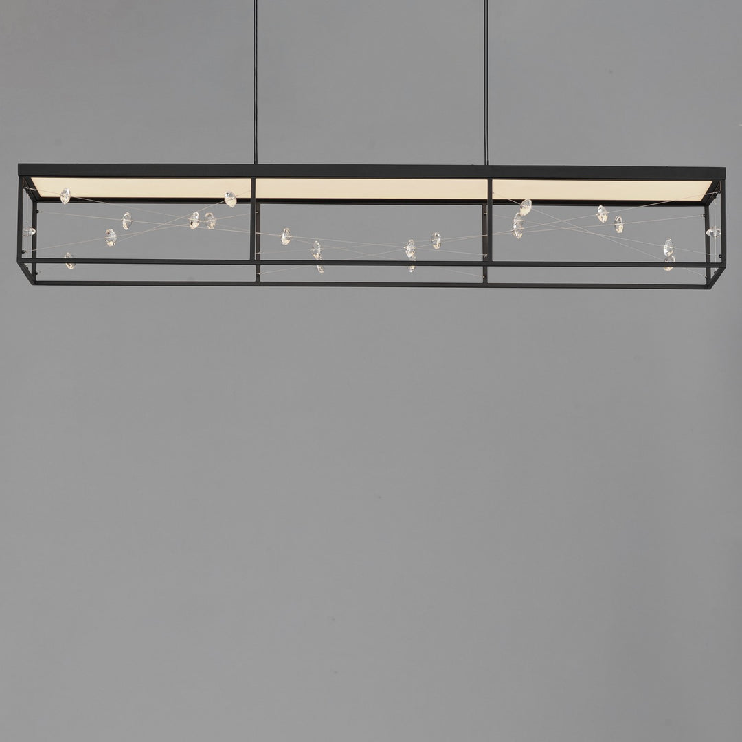 ET2 - E21256-20BK - LED Linear Pendant - Entanglement - Black