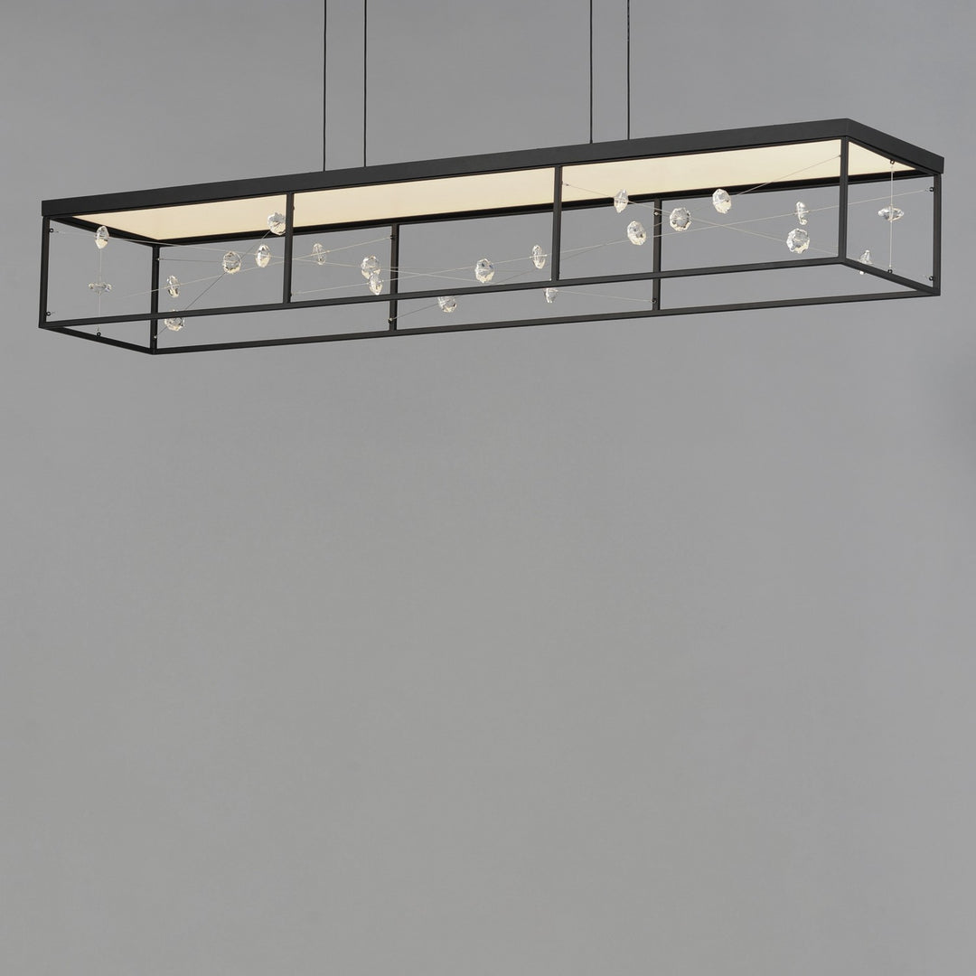 ET2 - E21256-20BK - LED Linear Pendant - Entanglement - Black