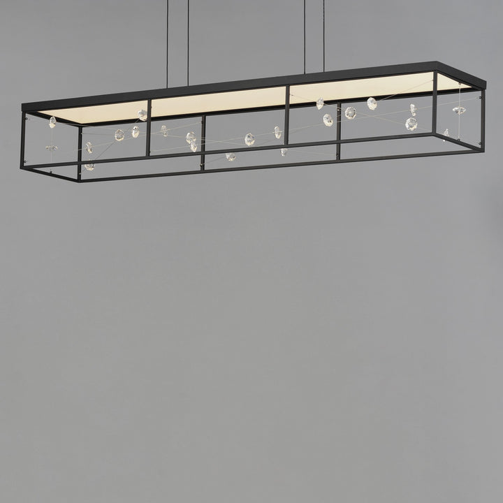 ET2 - E21256-20BK - LED Linear Pendant - Entanglement - Black