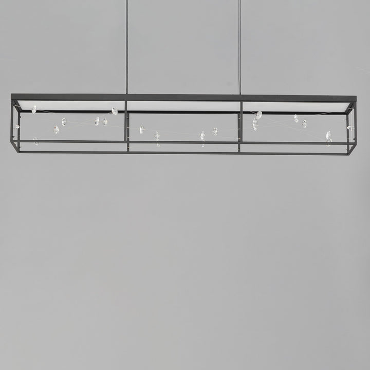 ET2 - E21256-20BK - LED Linear Pendant - Entanglement - Black