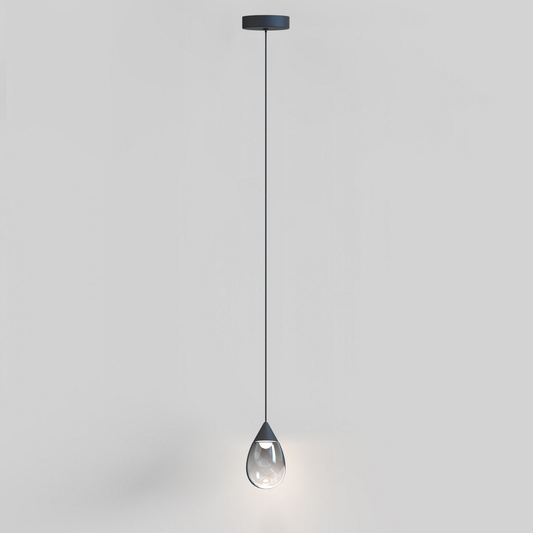 ET2 - E21561-142BK - LED Mini Pendant - Dewdrop - Black