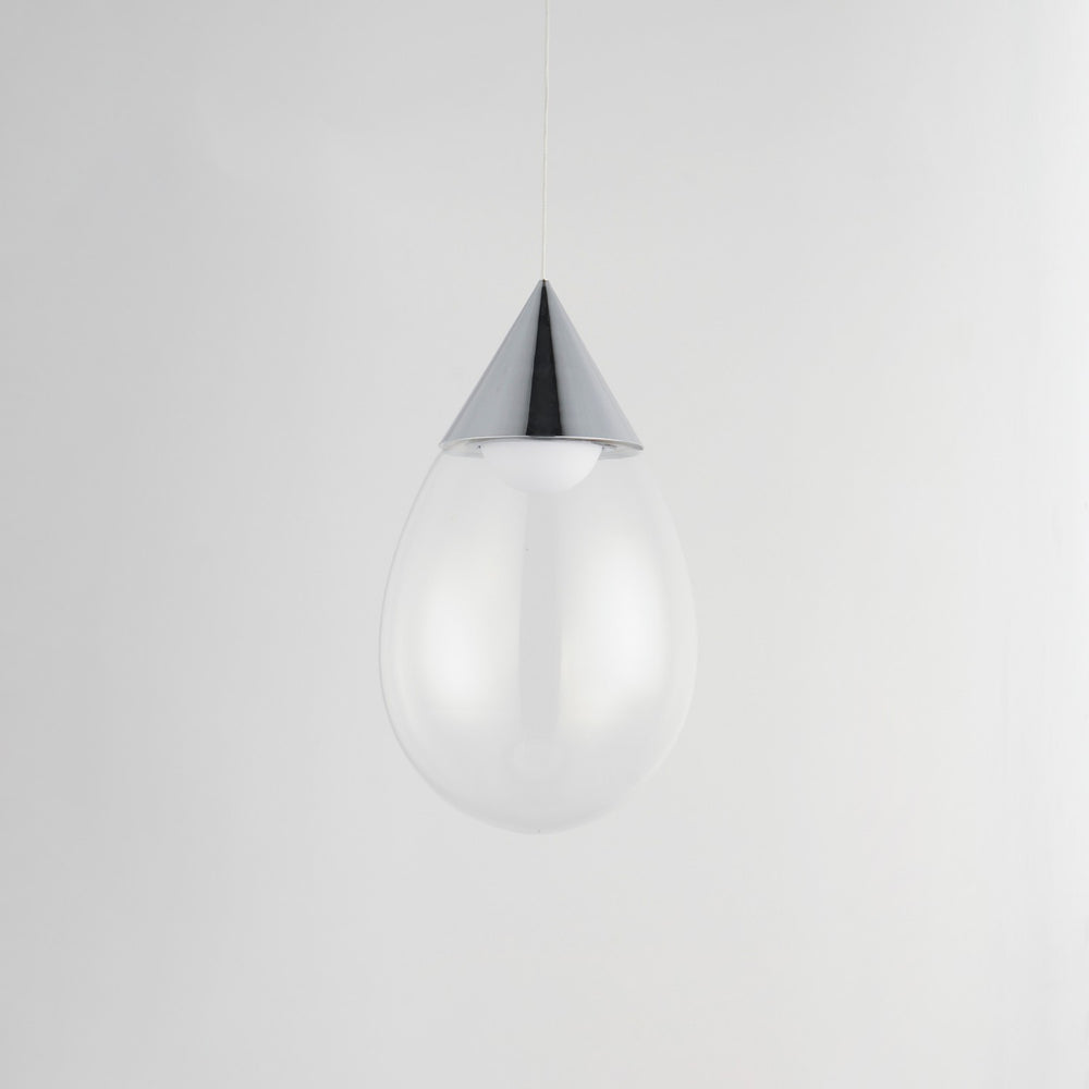 ET2 - E21562-18PC - LED Pendant - Dewdrop - Polished Chrome