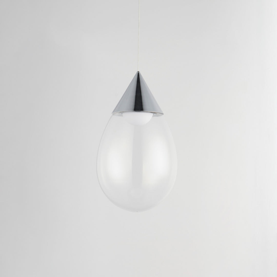 ET2 - E21562-18PC - LED Pendant - Dewdrop - Polished Chrome