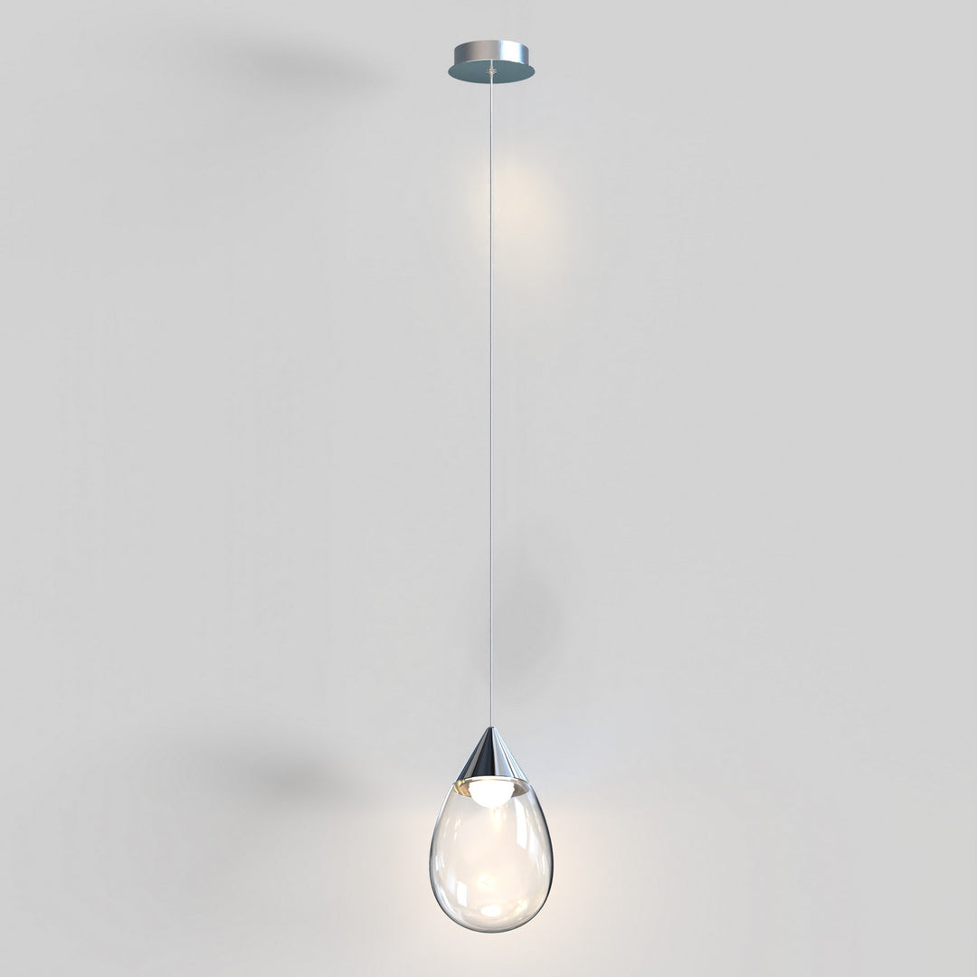 ET2 - E21562-18PC - LED Pendant - Dewdrop - Polished Chrome