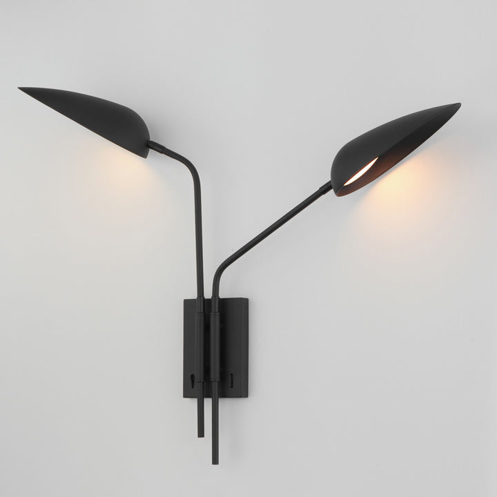 ET2 - E24092-BK - LED Wall Sconce - Marsh - Black