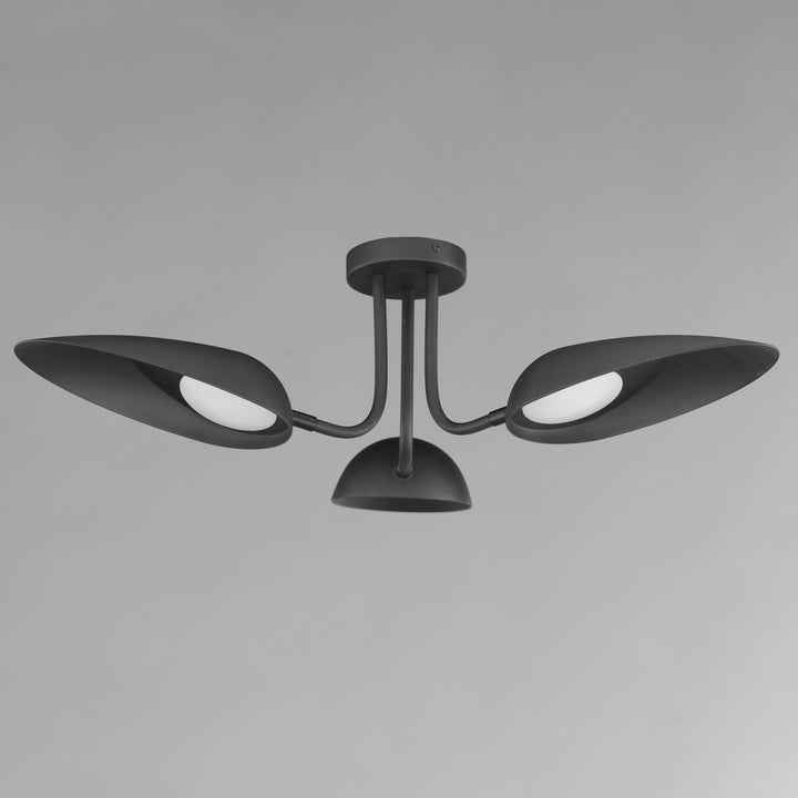 ET2 - E24094-BK - LED Semi-Flush Mount - Marsh - Black