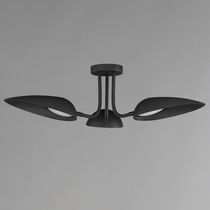 ET2 - E24094-BK - LED Semi-Flush Mount - Marsh - Black