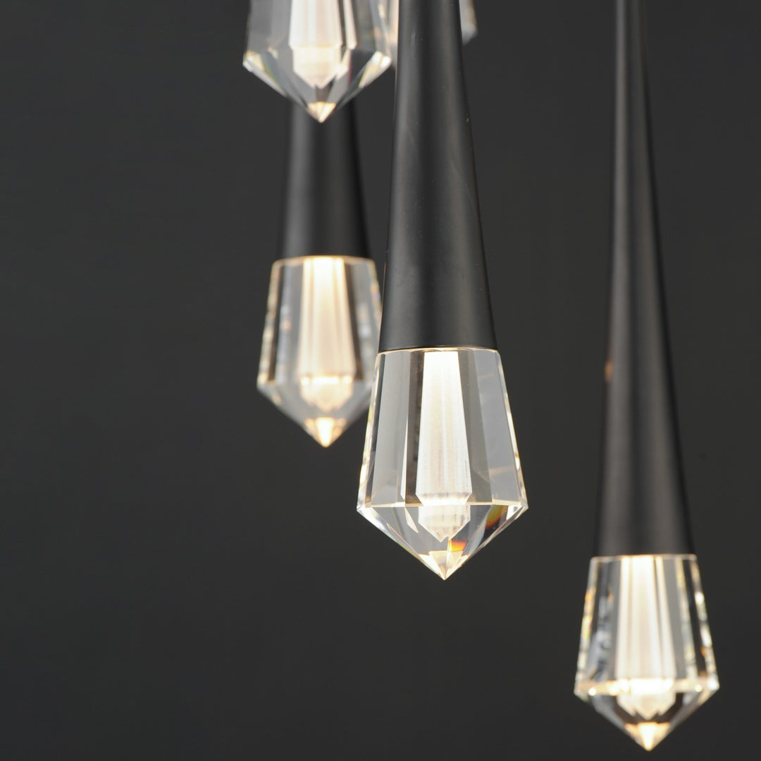 ET2 - E24230-122BK - LED Pendant - Pierce - Black