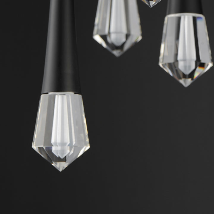 ET2 - E24230-122BK - LED Pendant - Pierce - Black