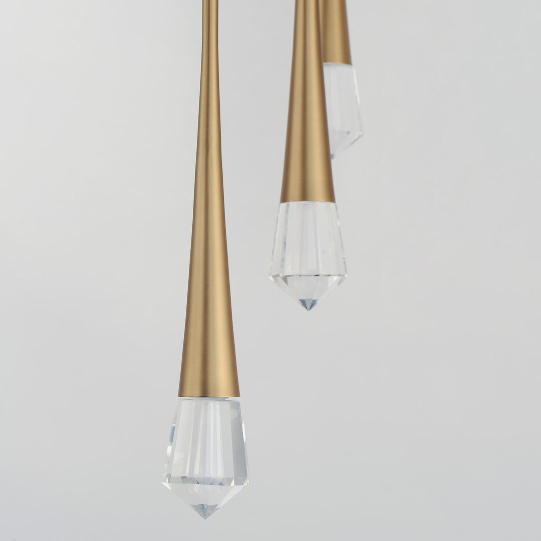 ET2 - E24230-122GLD - LED Pendant - Pierce - Gold