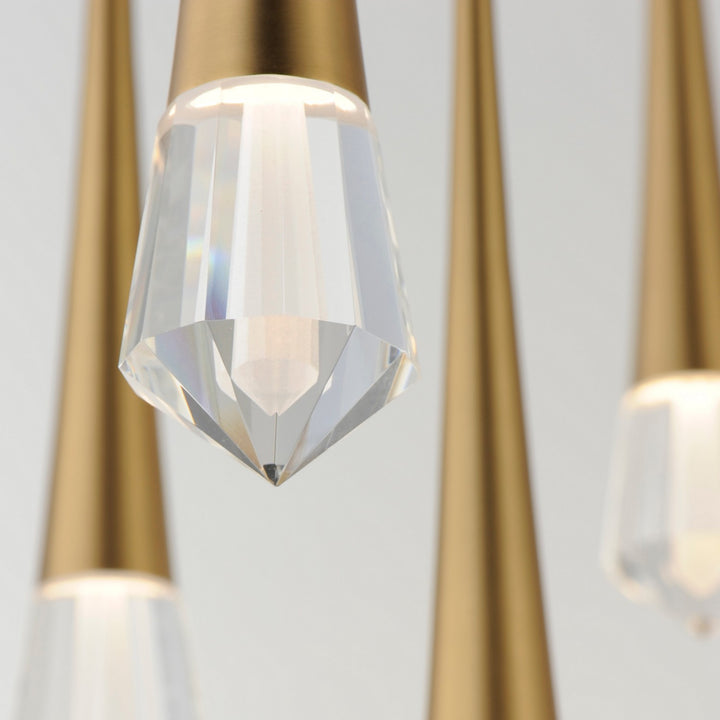 ET2 - E24230-122GLD - LED Pendant - Pierce - Gold