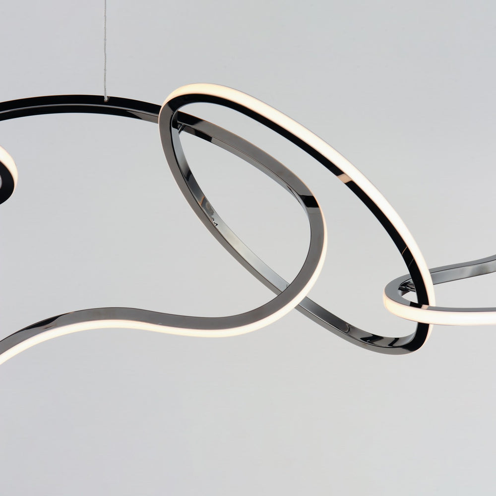 ET2 - E24618-BC - LED Linear Pendant - Unity - Black Chrome