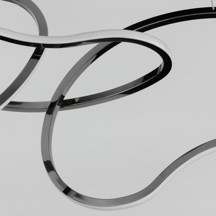 ET2 - E24618-BC - LED Linear Pendant - Unity - Black Chrome