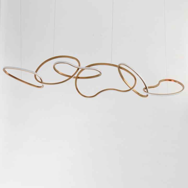 ET2 - E24618-BCN - LED Linear Pendant - Unity - Brushed Champagne