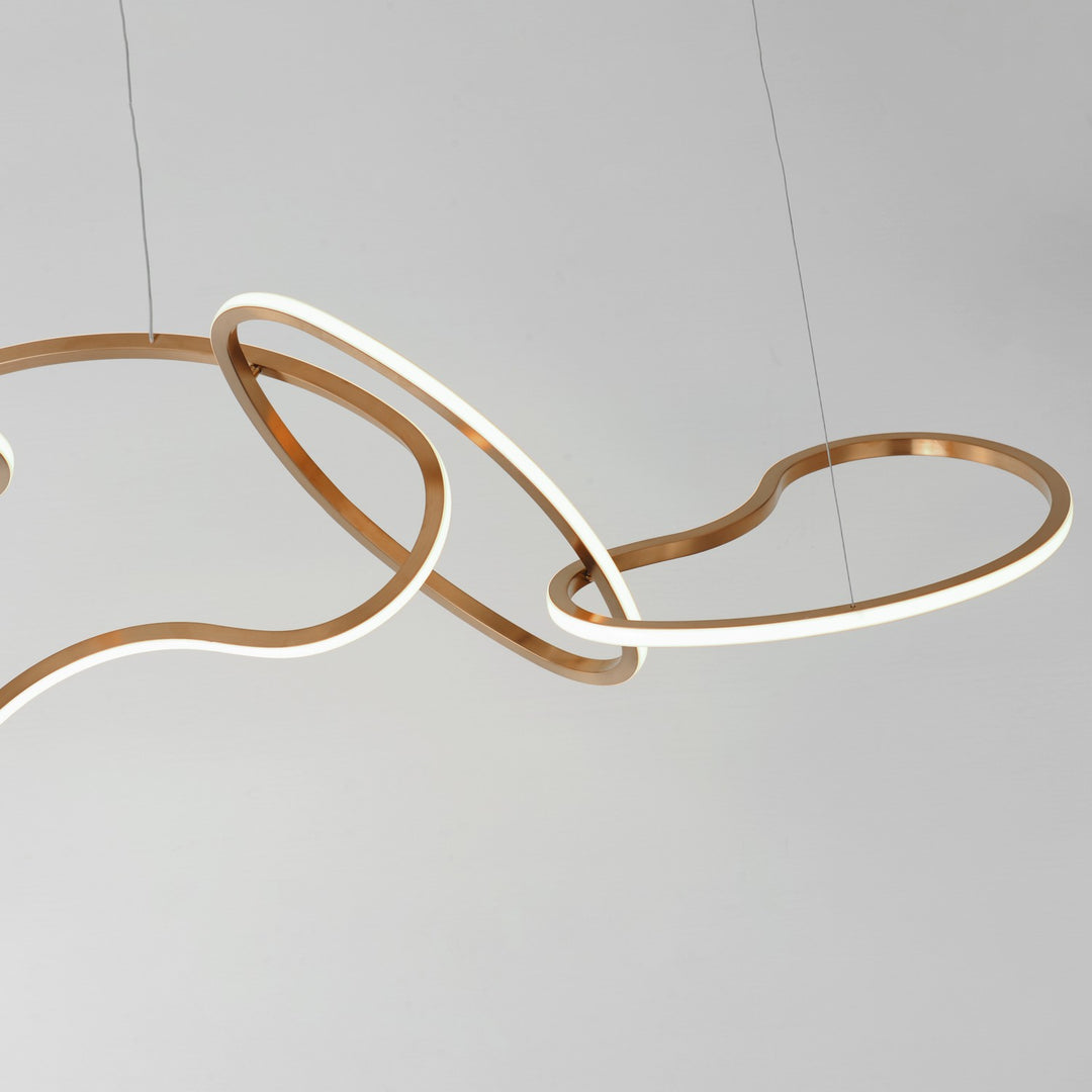 ET2 - E24618-BCN - LED Linear Pendant - Unity - Brushed Champagne