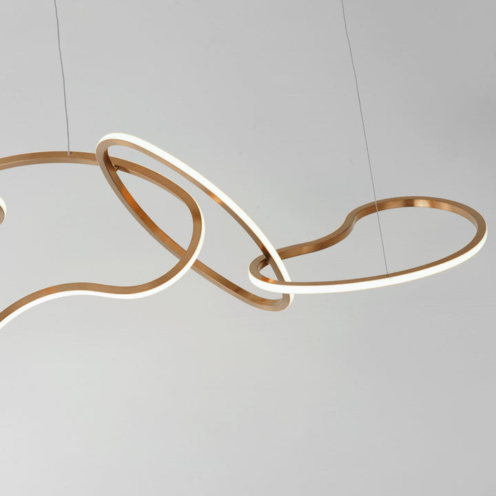 ET2 - E24618-BCN - LED Linear Pendant - Unity - Brushed Champagne