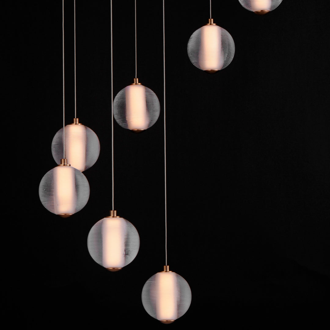ET2 - E24646-144GLD - LED Pendant - Rhythm - Gold