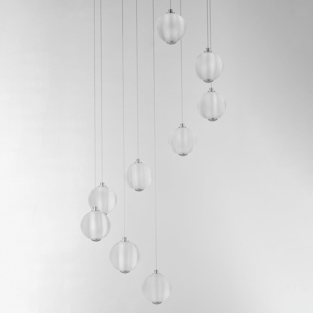 ET2 - E24646-144PC - LED Pendant - Rhythm - Polished Chrome