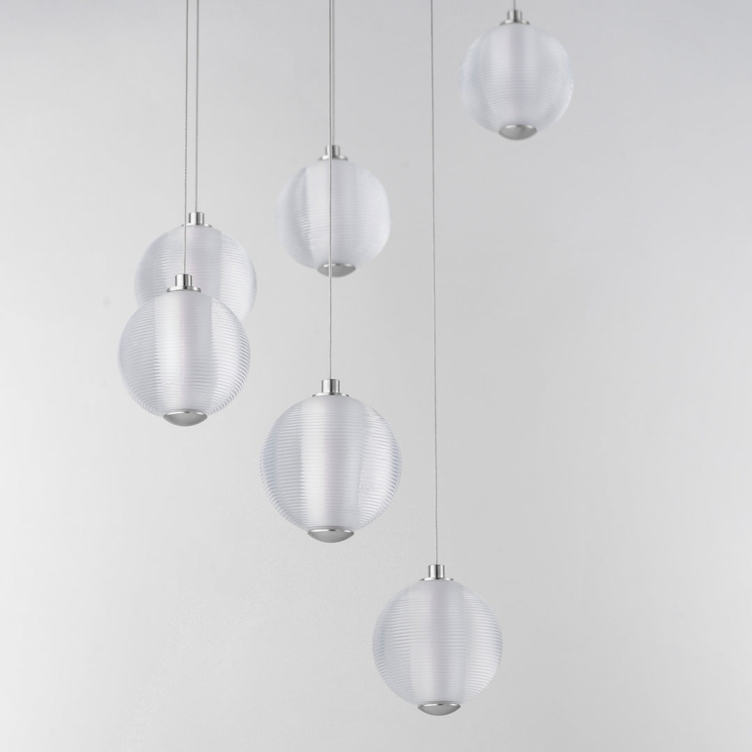 ET2 - E24646-144PC - LED Pendant - Rhythm - Polished Chrome