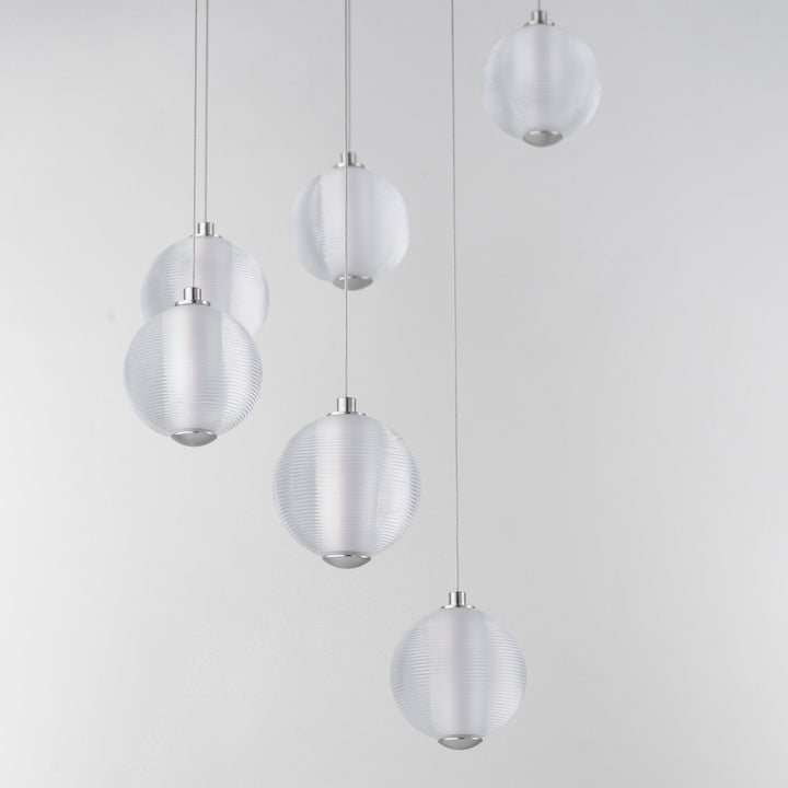 ET2 - E24646-144PC - LED Pendant - Rhythm - Polished Chrome