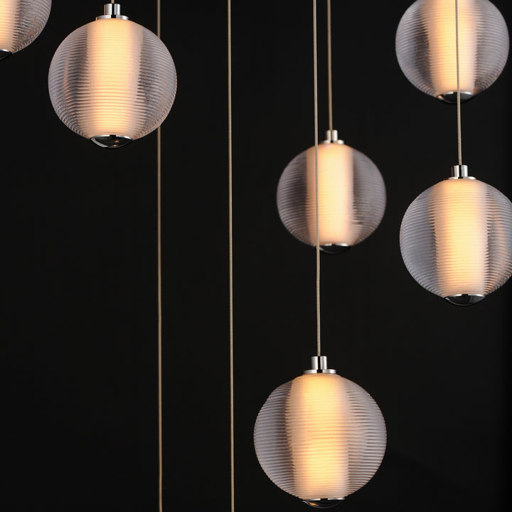ET2 - E24646-144PC - LED Pendant - Rhythm - Polished Chrome