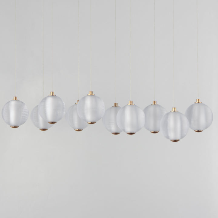 ET2 - E24648-144GLD - LED Linear Pendant - Rhythm - Gold